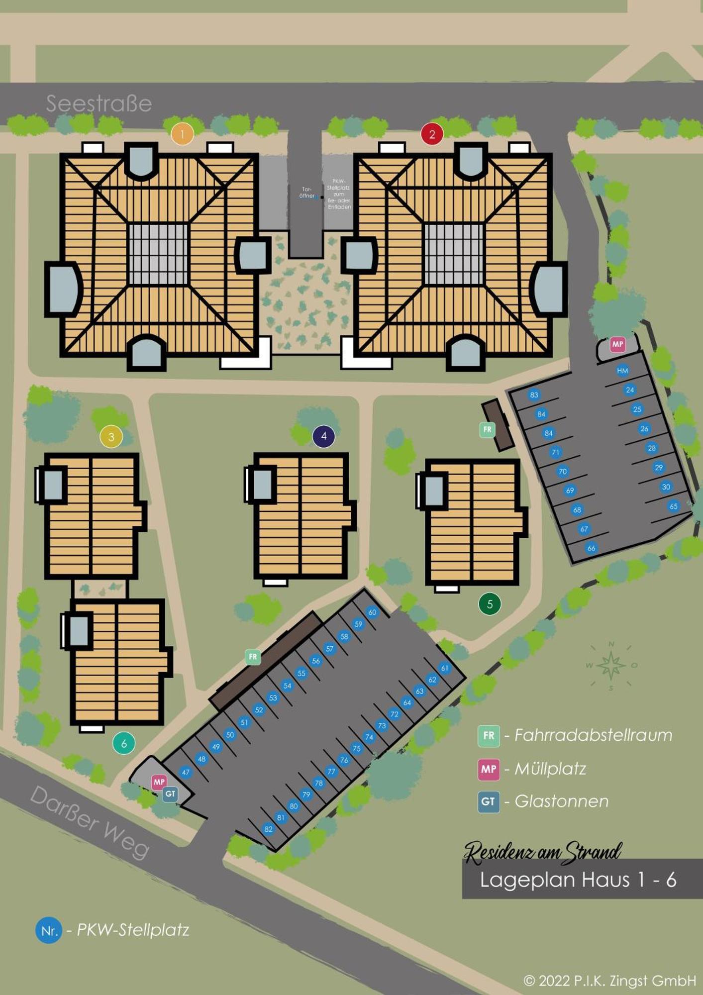 Residenz Am Strand Wohnung 2-43 Zingst Ngoại thất bức ảnh